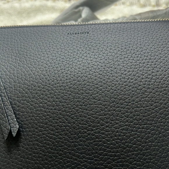 🆕AllSaints Kita Pebbled Leather Crossbody - Picture 3 of 8
